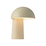 DFTP by Nordlux Faye Table Lamp Metal Beige 1W 300lm - 827 Extra Warm White | 173mm - Touch Dimmable