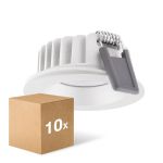 Multipack 4x Ledvance LED  SPOT AIR FIX Aluminium  6W 510lm 36D - 930 Warm White | Cutout 68mm - IP65 - Best Colour Rendering -  Dimmable