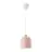Nordlux Gaston Pendant Metal and Wood Pink | Suitable for E27