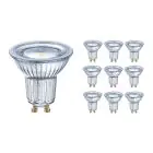 Multipack 10x Ledvance Performance LED Spot Reflector GU10 PAR16 4.3W 350lm 120D - 830 Warm White | Replaces 30W